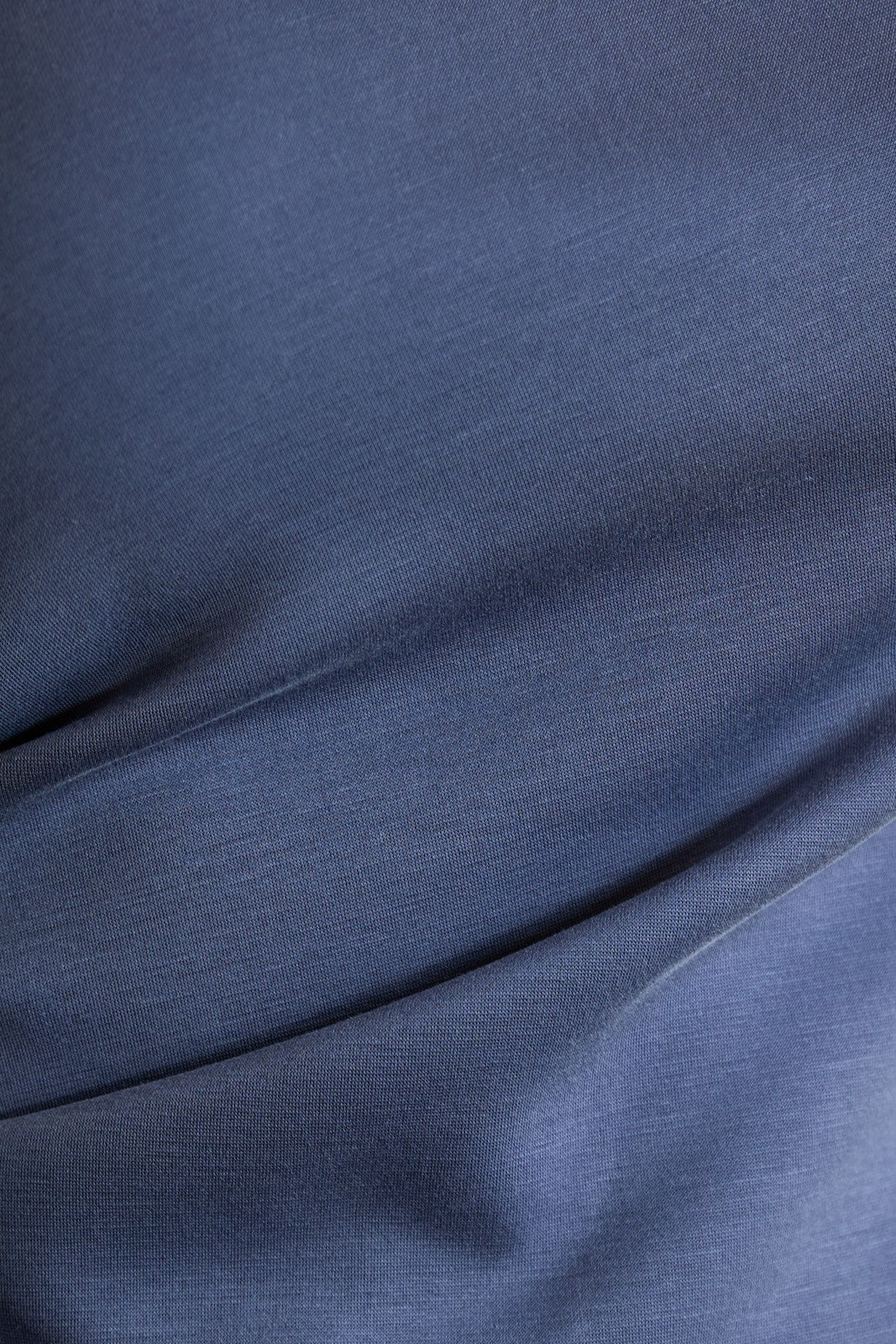 Pleated Detail SS Midi Dress