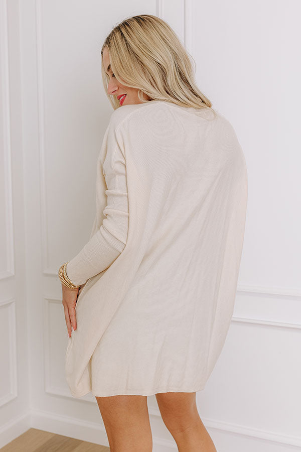 Always Cozy Sweater Top in French Vanilla