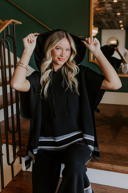 Connecting Flight Sweater Top in Black
