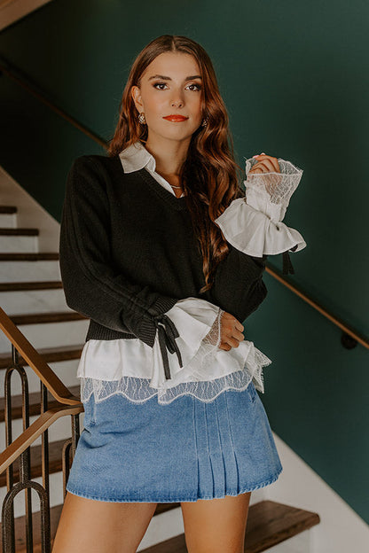 Passport To Paris Knit Top