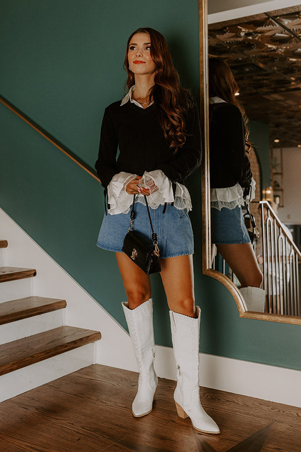 Passport To Paris Knit Top