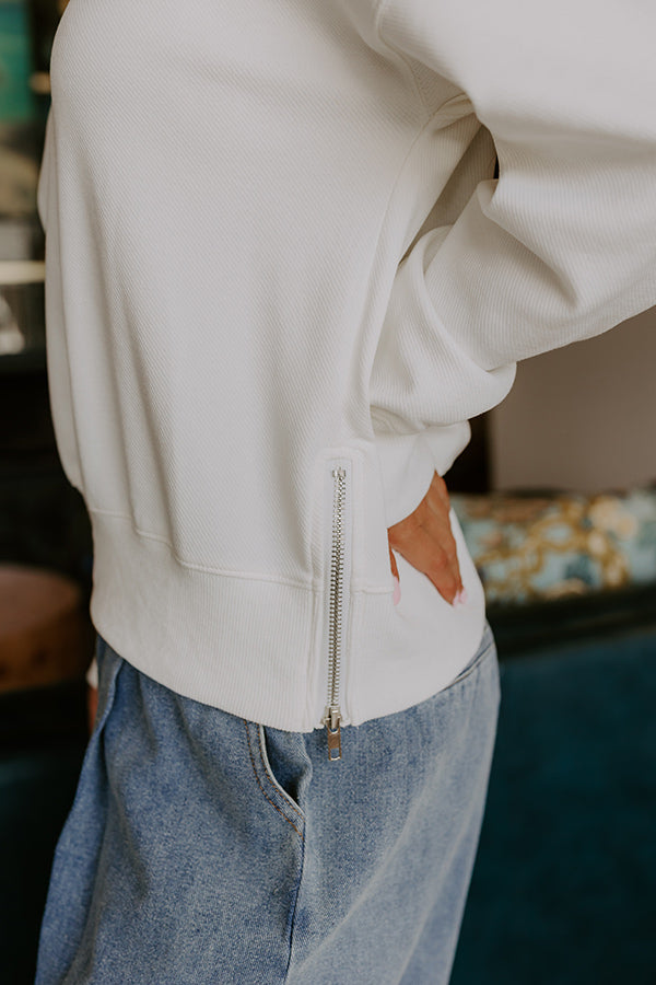 Crisp Coastline Sweatshirt