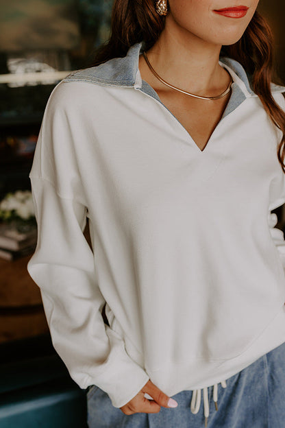 Crisp Coastline Sweatshirt