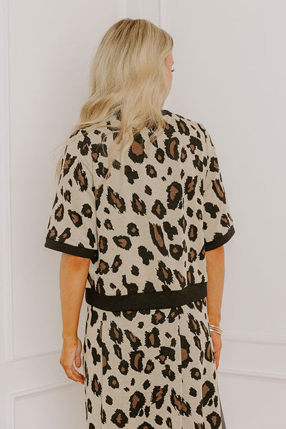 City Views Leopard Top