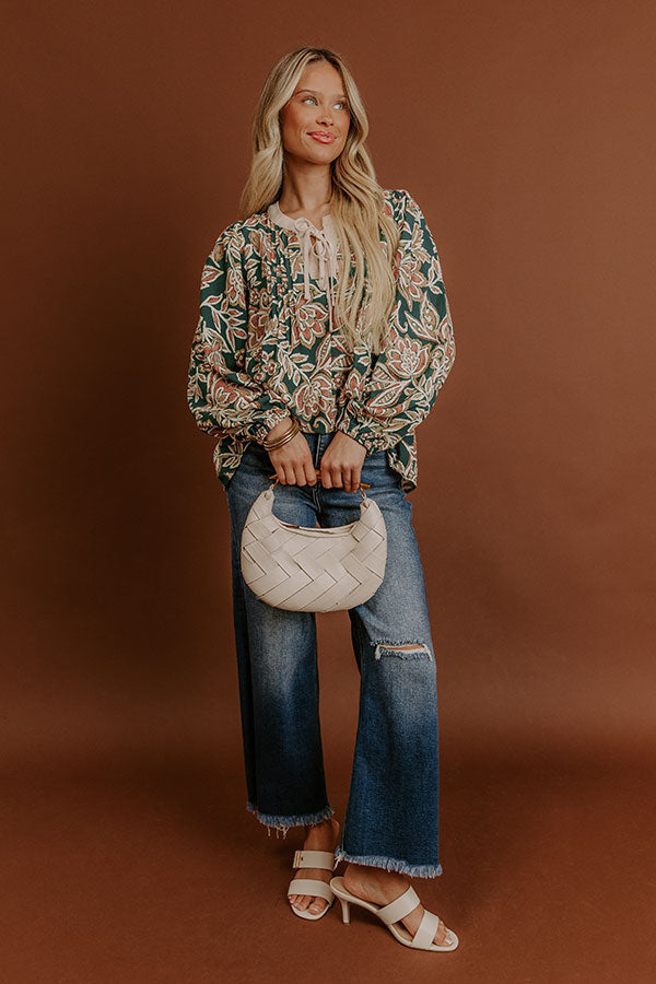 Feeling Dreamy Floral Shift Top