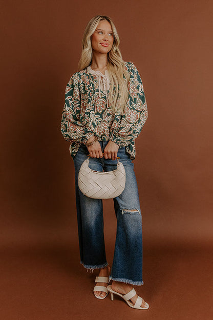 Feeling Dreamy Floral Shift Top