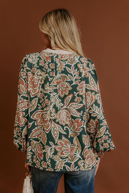 Feeling Dreamy Floral Shift Top
