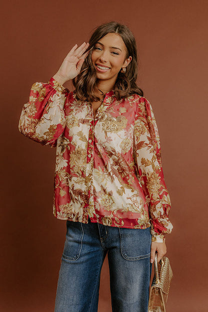 Fields of Grace Floral Top