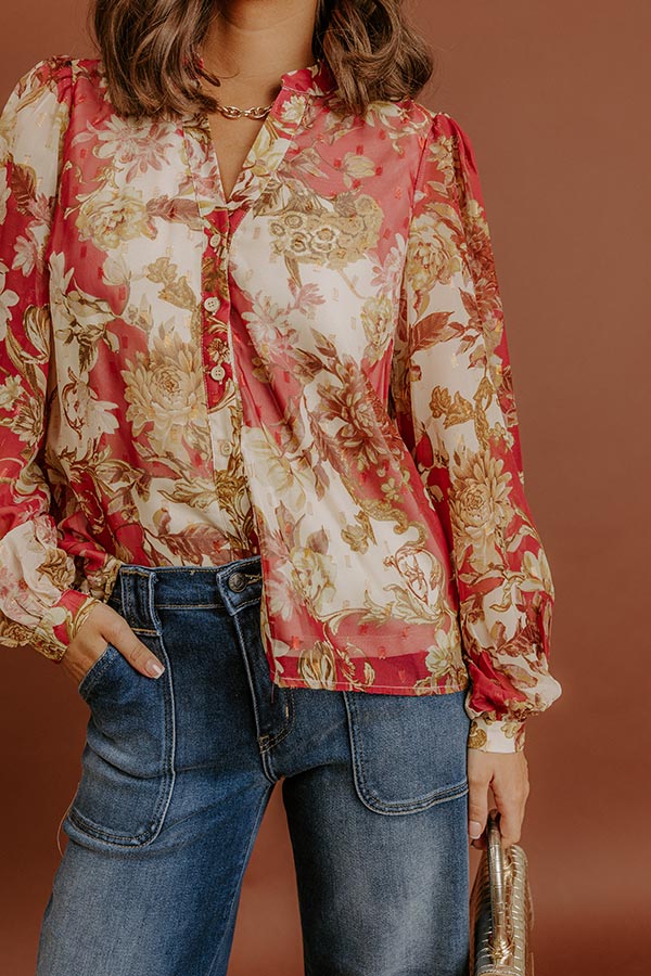 Fields of Grace Floral Top