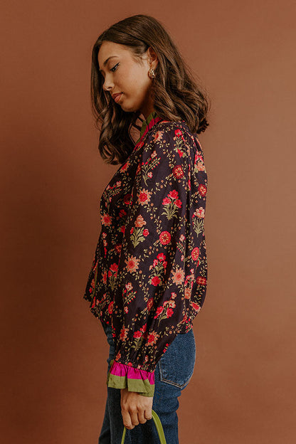 Park Avenue Poise Floral Top