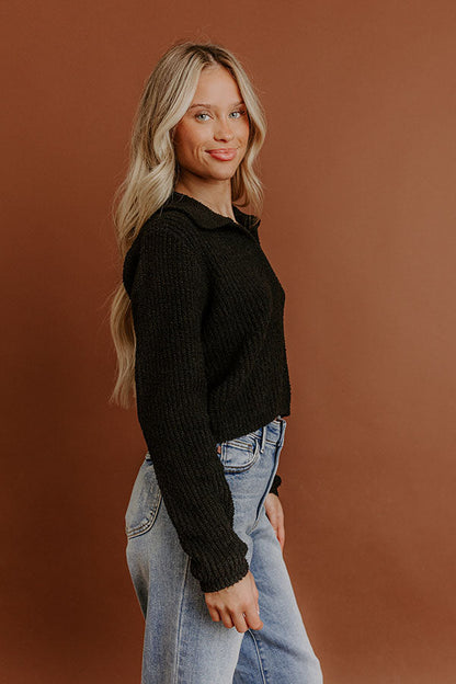 Warm Whispers Knit Sweater Top