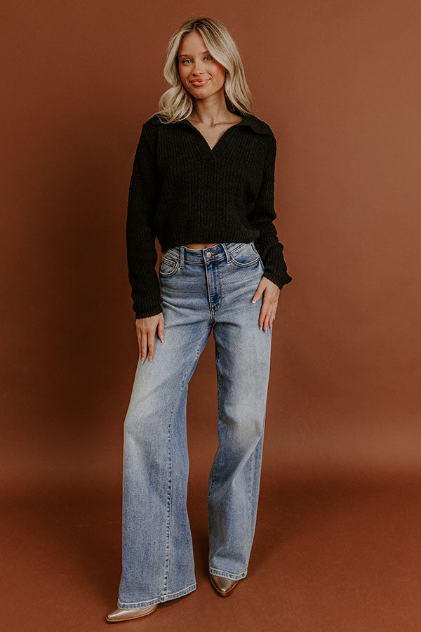 Warm Whispers Knit Sweater Top
