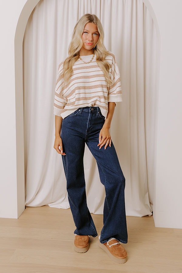 Modern Lines Knit Top