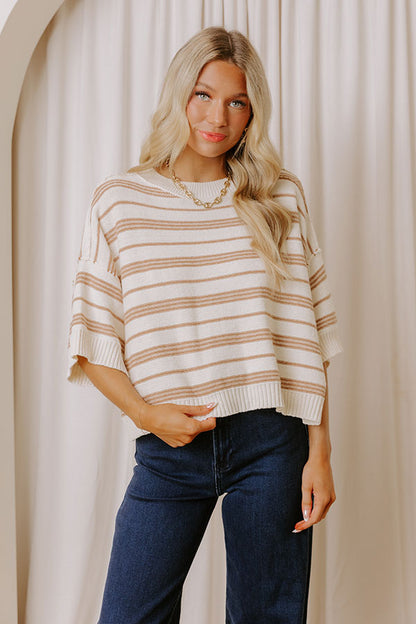 Modern Lines Knit Top