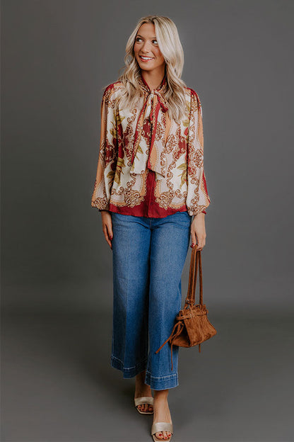 Soho Charm Front Tie Top