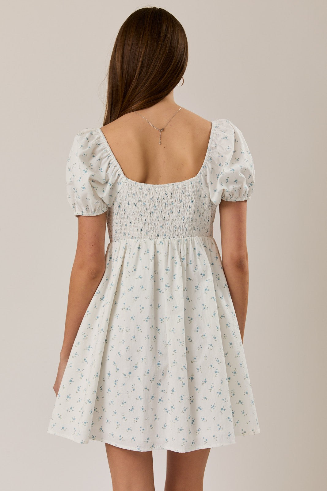 Cottage Bloom Mini Dress