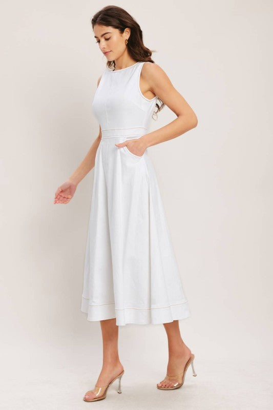 Clean Slate Midi Dress
