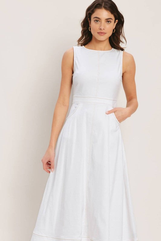 Clean Slate Midi Dress