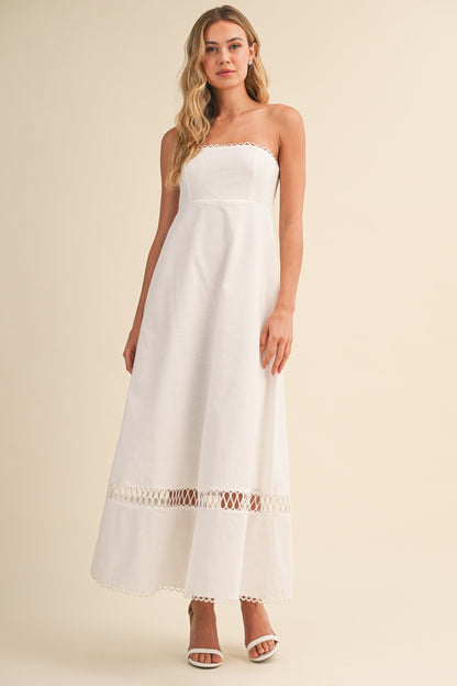Cobalt Coast Midi Dress