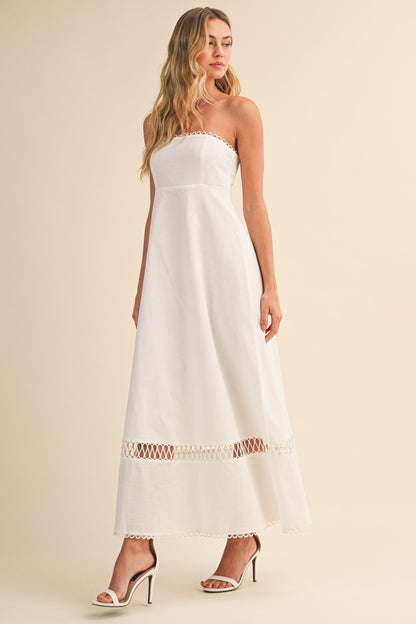 Cobalt Coast Midi Dress