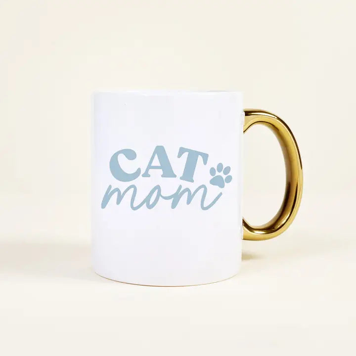 Cat Mom Ceramic Mug
