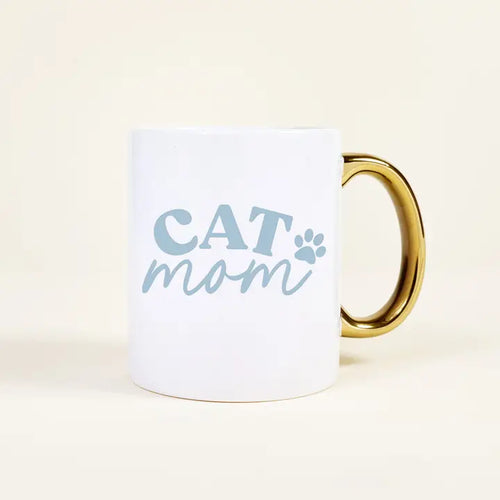 Cat Mom Ceramic Mug