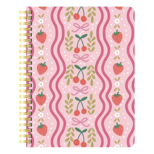 Berries & Bows Spiral Notebook