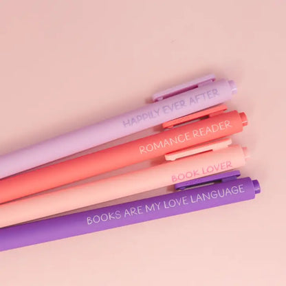 Book Lover Pen Set