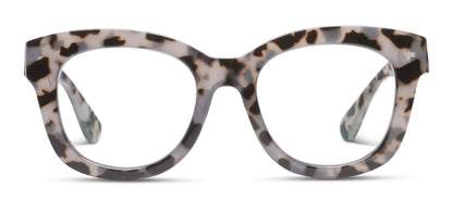 Center Stage Blue Light Glasses (Gray Tortoise)