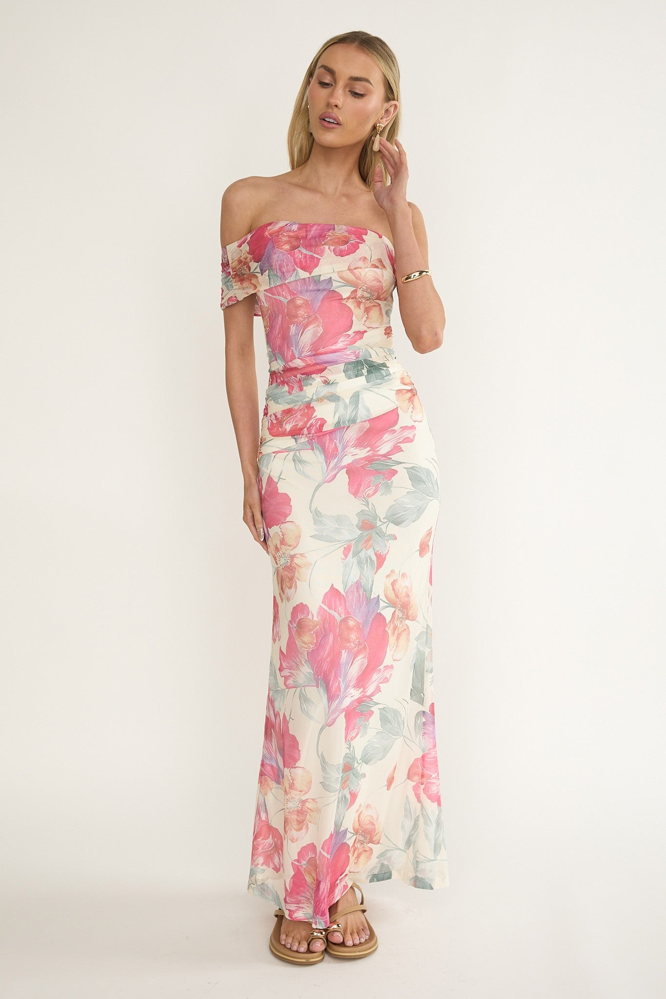 Amelia Floral Maxi Dress