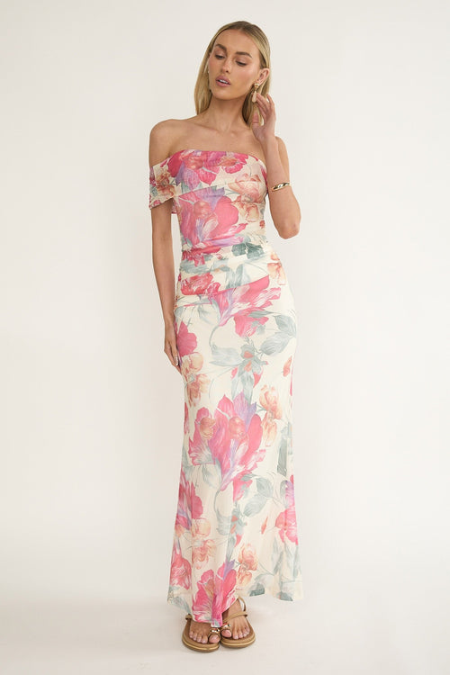 Amelia Floral Maxi Dress