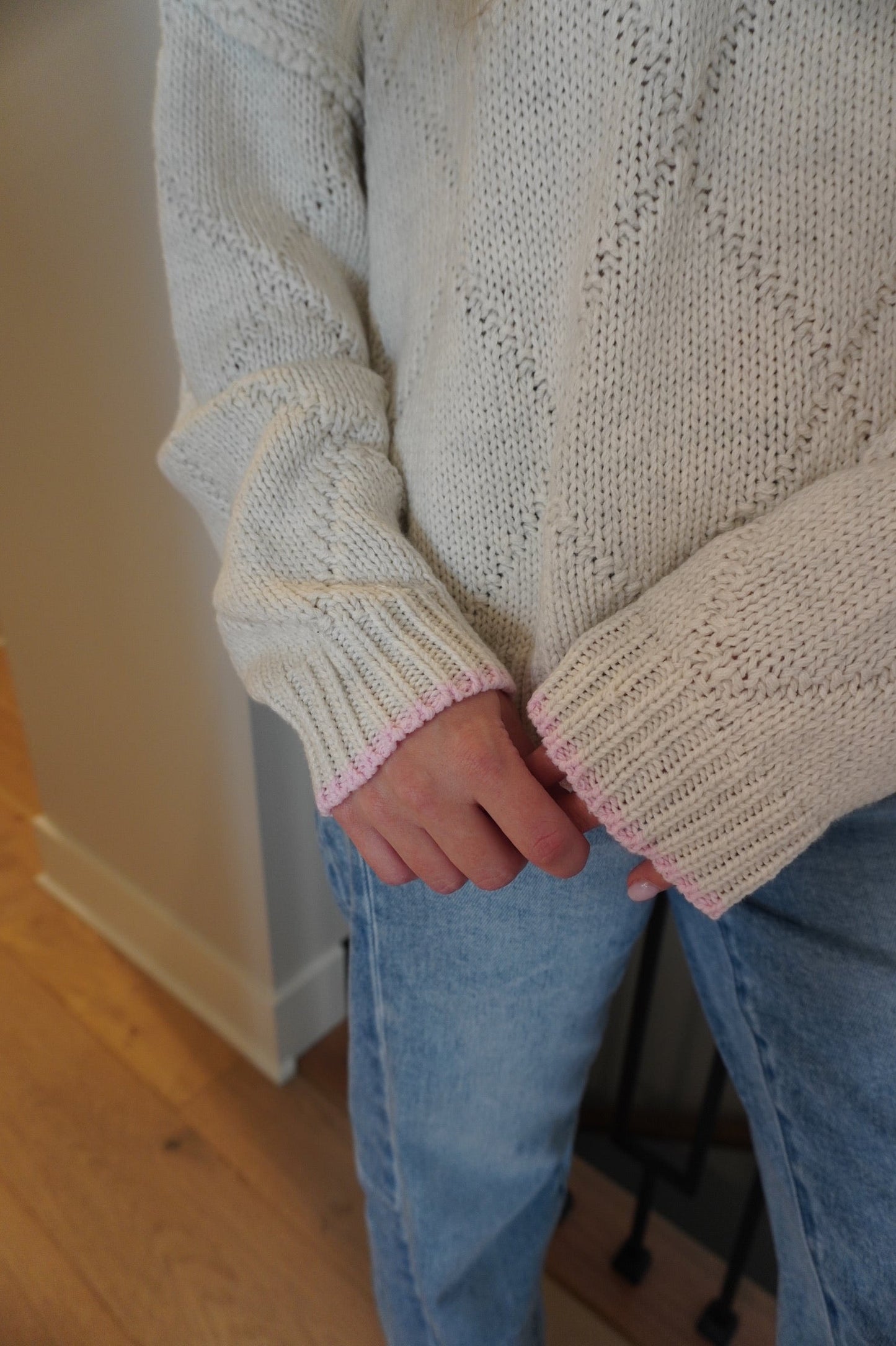 Diamond Knit Sweater