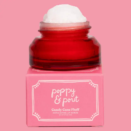 Candy Cane Fluff Lip Scrub