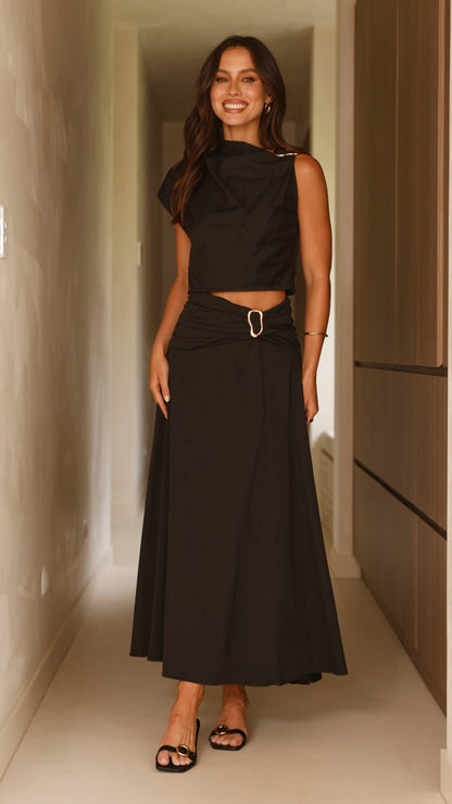 Delphine Top - Black