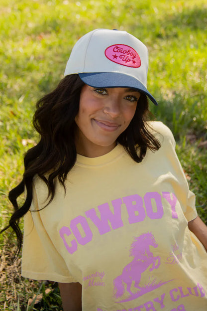 Cowboy Up Trucker Hat