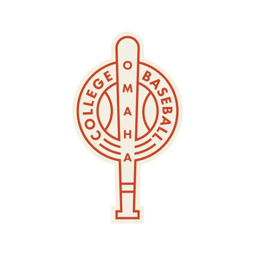 College Baseball Sticker