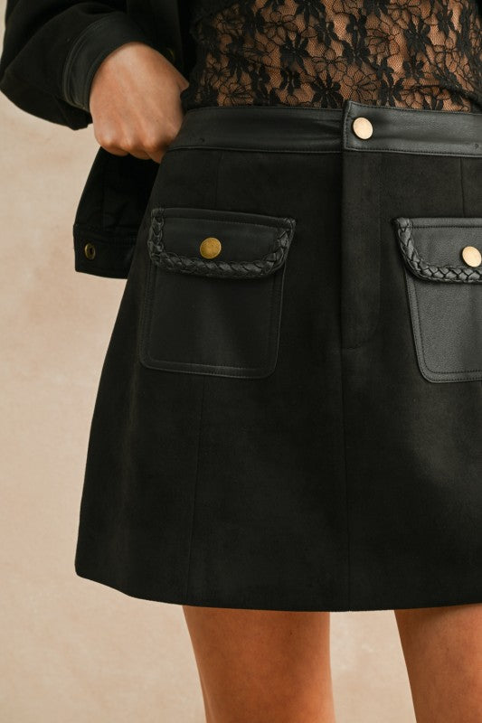 Dark Side Mini Skirt