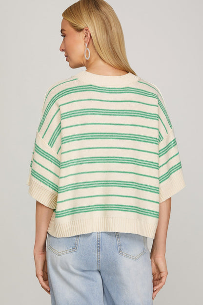 Coastal Current Knit Top
