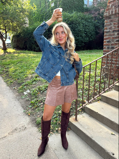 Back Together Denim Jacket