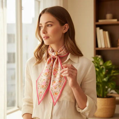 Endless Daydream Cream Tie Scarf