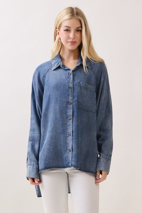 Daytona Denim Top