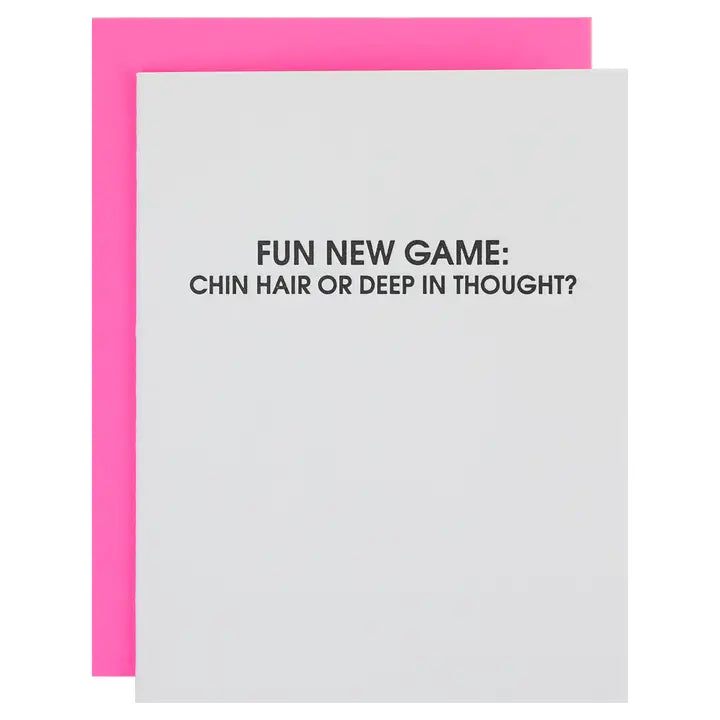 Deep In Thought Card