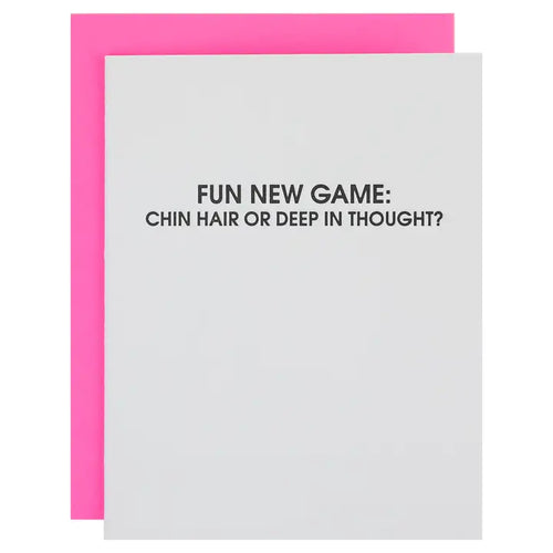 Deep In Thought Card