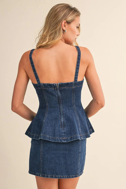 Dolly Denim Top