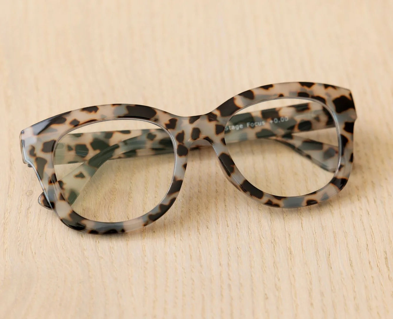 Center Stage Blue Light Glasses (Gray Tortoise)