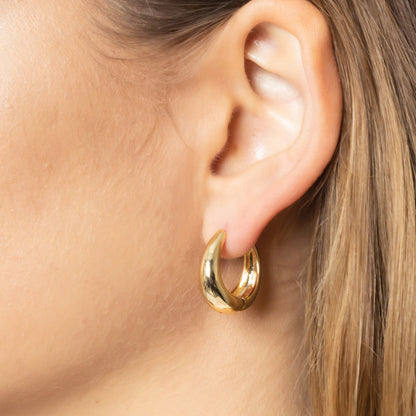 Chunky Hoop Earrings