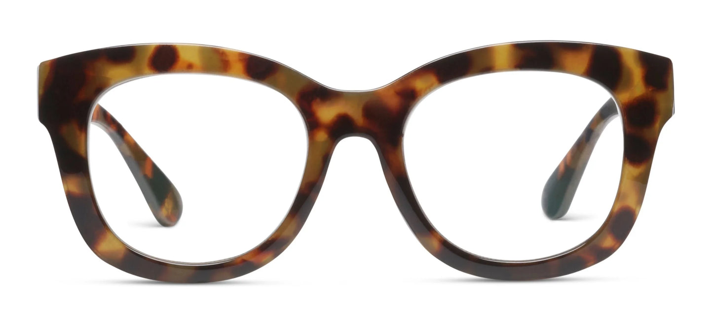 Center Stage Blue Light Glasses (Tortoise)