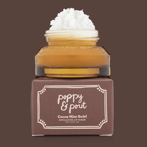 Cocoa Mint Swirl Lip Scrub