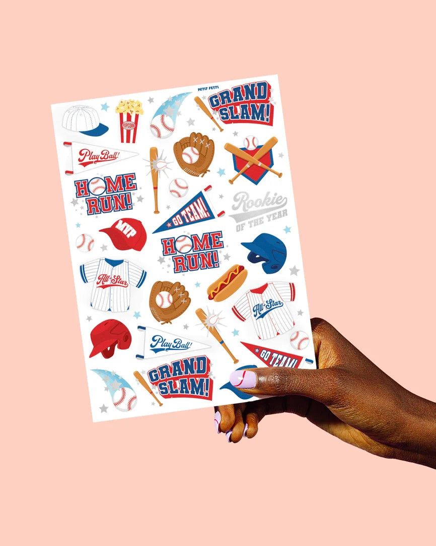 Baseball Temporary Tattoos