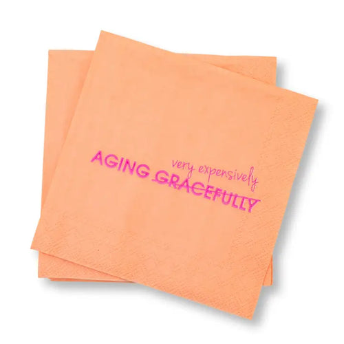 Aging Very Expensively Napkins